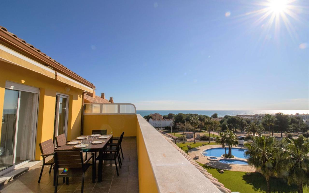 Atico Con Vistas Al Mar , Wifi Y Piscina - Sierra Irta Albert Villas Alcossebre Екстериор снимка
