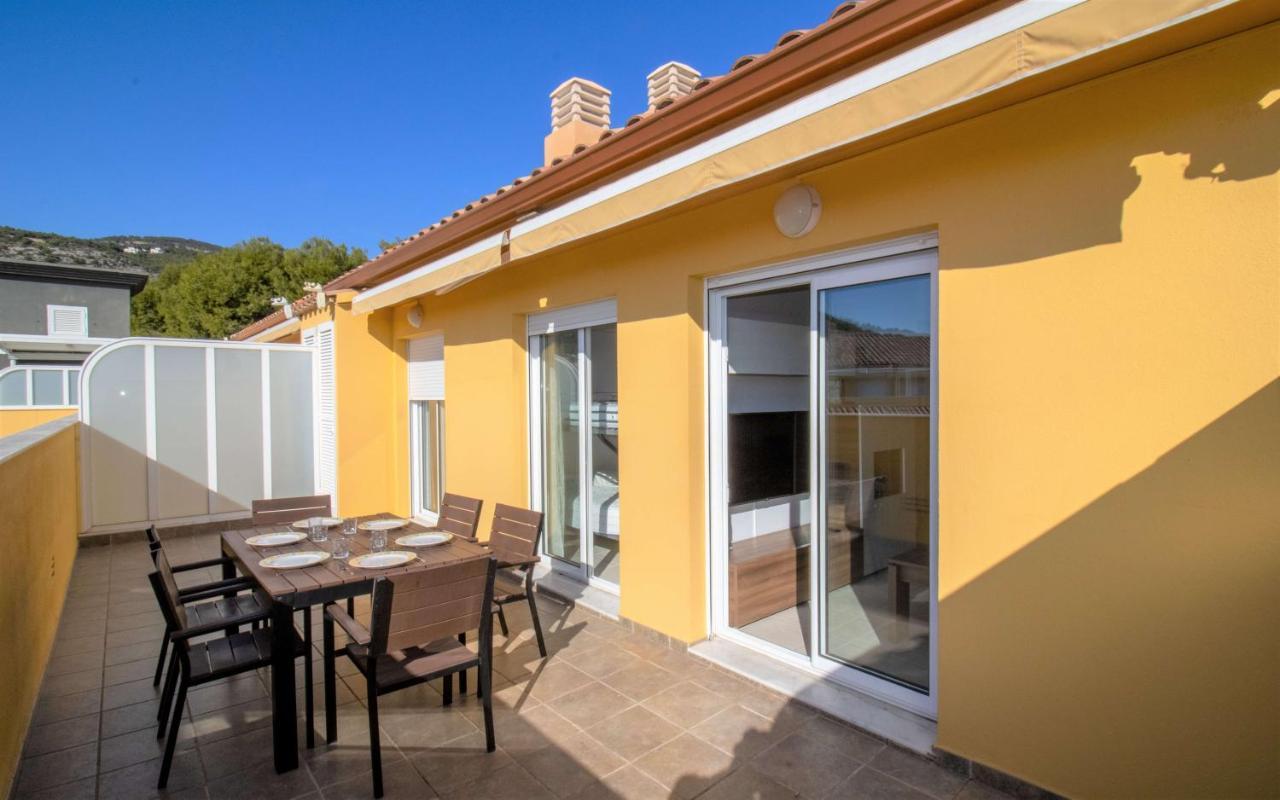 Atico Con Vistas Al Mar , Wifi Y Piscina - Sierra Irta Albert Villas Alcossebre Екстериор снимка