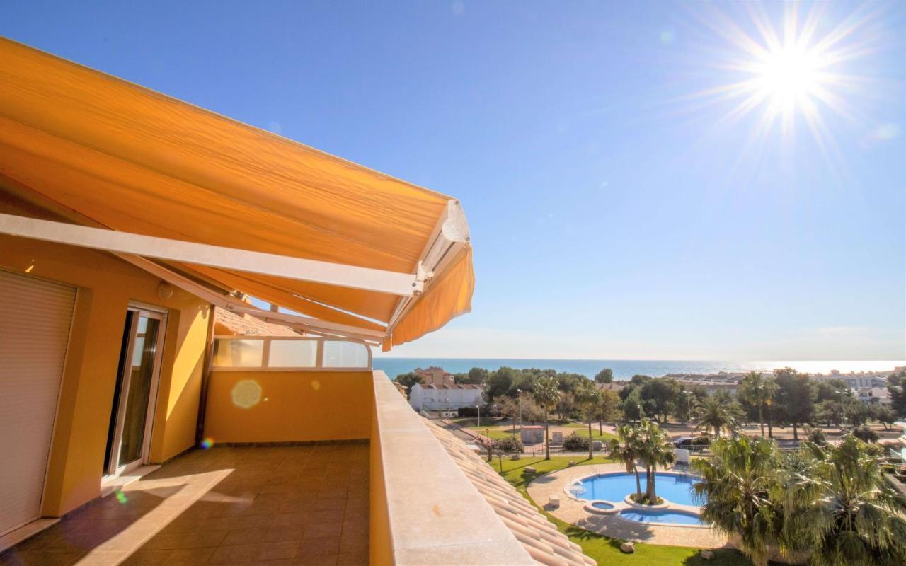 Atico Con Vistas Al Mar , Wifi Y Piscina - Sierra Irta Albert Villas Alcossebre Екстериор снимка
